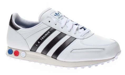 adidas trainer uomo bianca e nera pelle